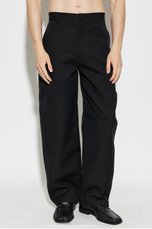 Givenchy Cotton trousers with logo patch