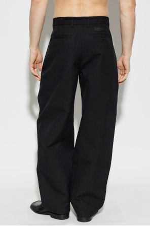 Givenchy Cotton trousers with logo patch