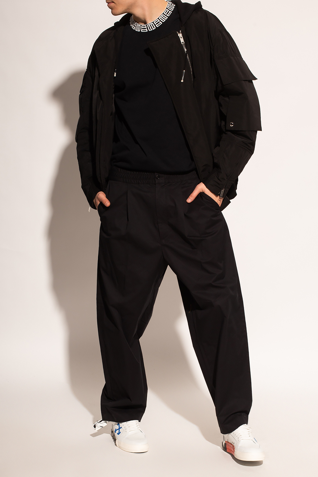 Ambush Pleat-front trousers with gathers