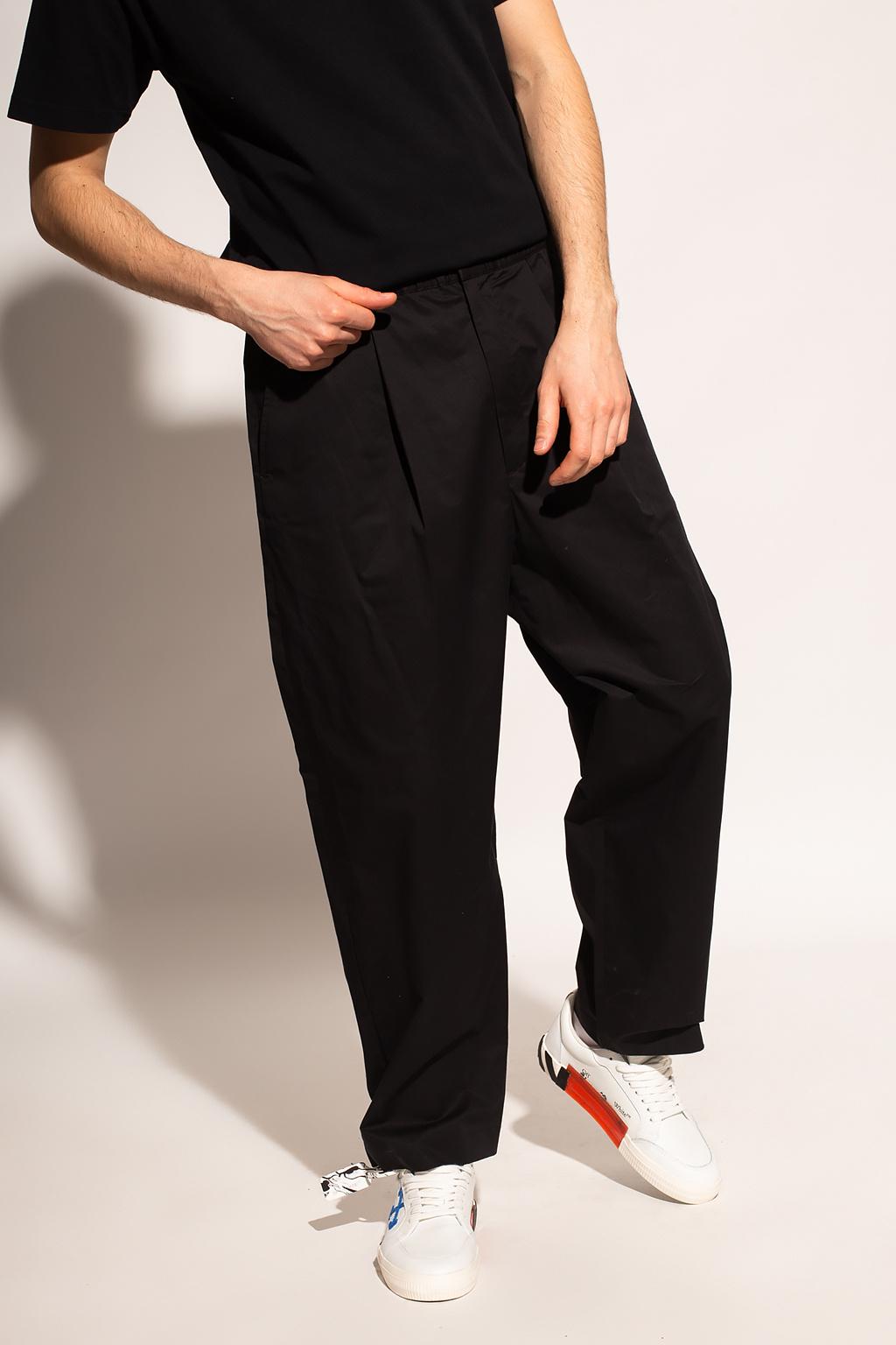 Ambush Pleat-front trousers with gathers