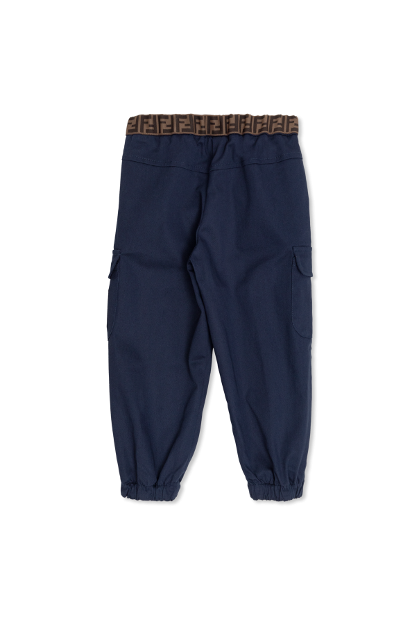Fendi Kids Pantalones tipo cargo