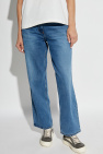 Ader Error BLUE Straight Leg Jeans