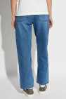 Ader Error BLUE Straight Leg Jeans