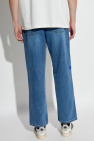 Ader Error BLUE Straight Leg Jeans