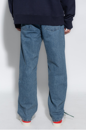Ambush Nina high-waisted flared jeans Blu