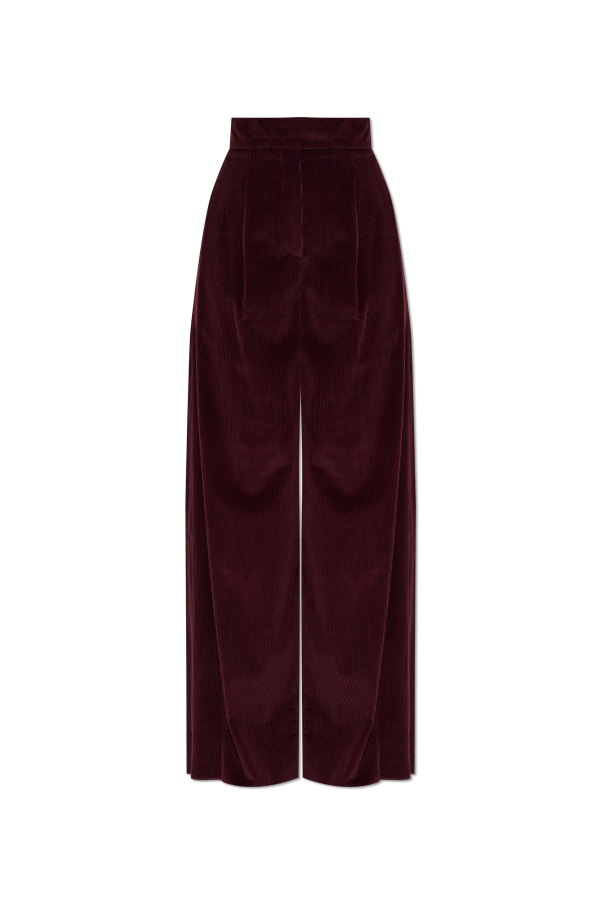 Corduroy trousers `Bosso` od Max Mara