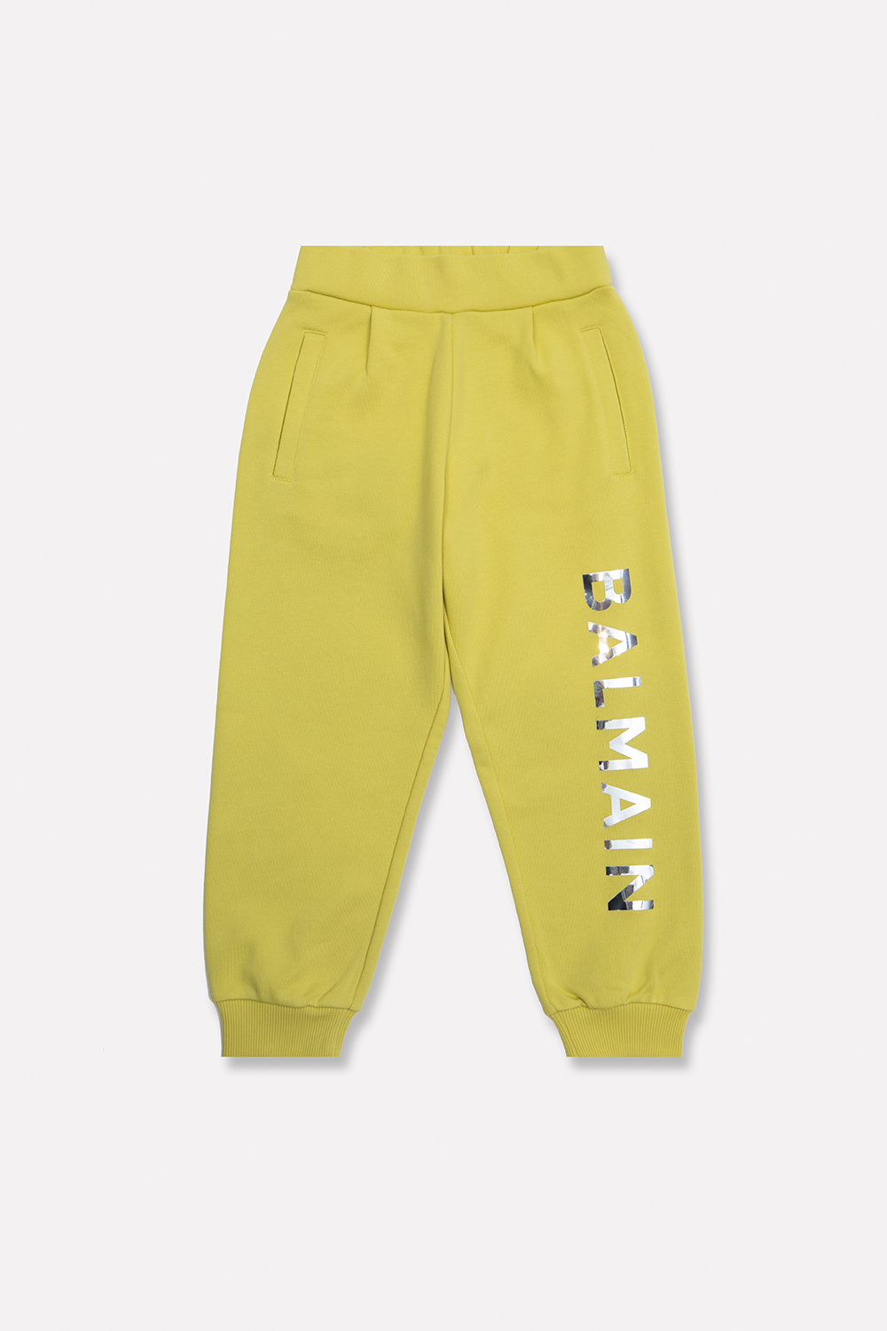 Balmain Kids Sweatpants with logo