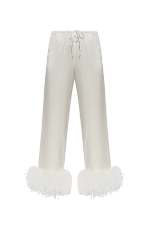 Feathered trousers