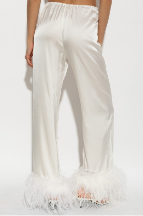Oseree Feathered trousers