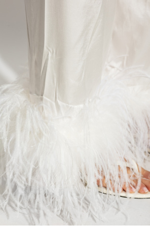 Oseree Feathered trousers
