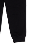 Balmain Kids BLACK Sweatpants with logo