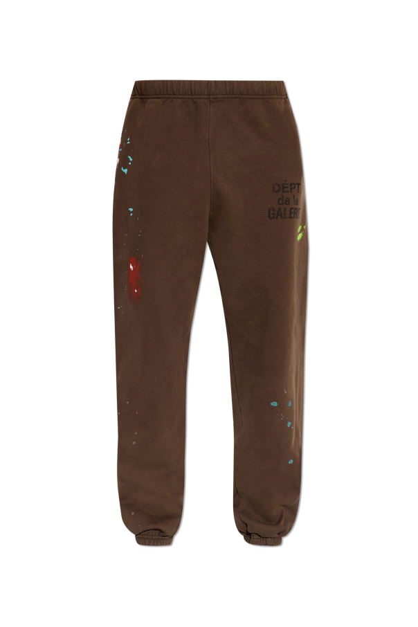 Sweatpants with print od GALLERY DEPT.