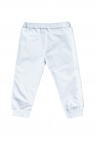 fendi logo Kids Side-stripe sweatpants