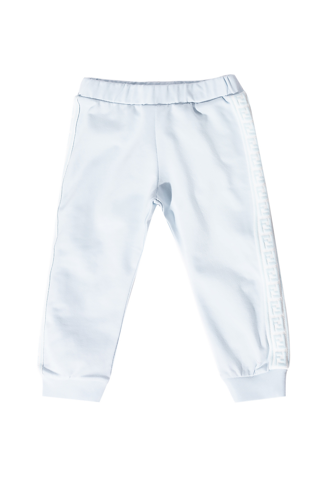 fendi logo Kids Side-stripe sweatpants