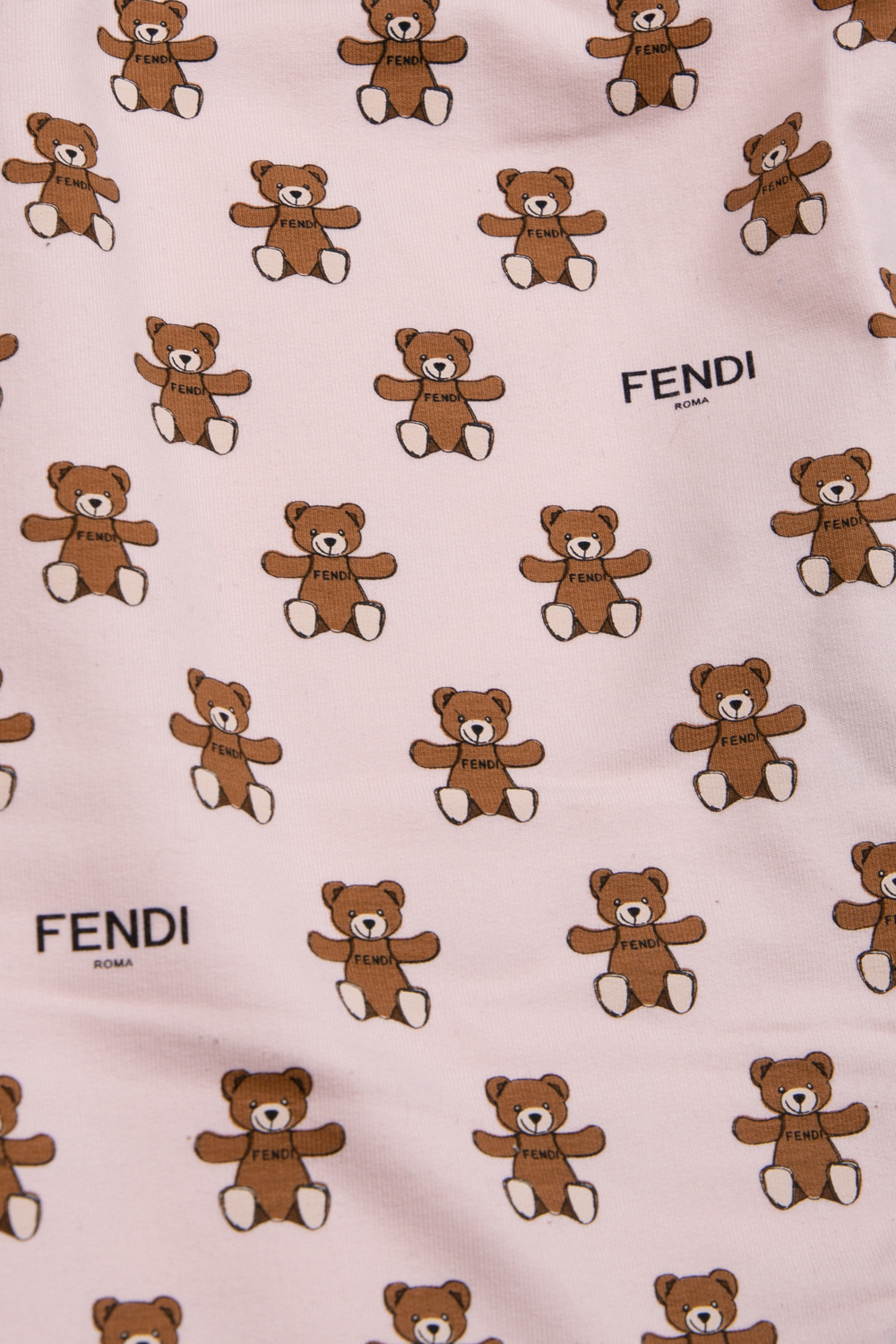 Fendi Kids fendi kids teen ff logo knitted t shirt item