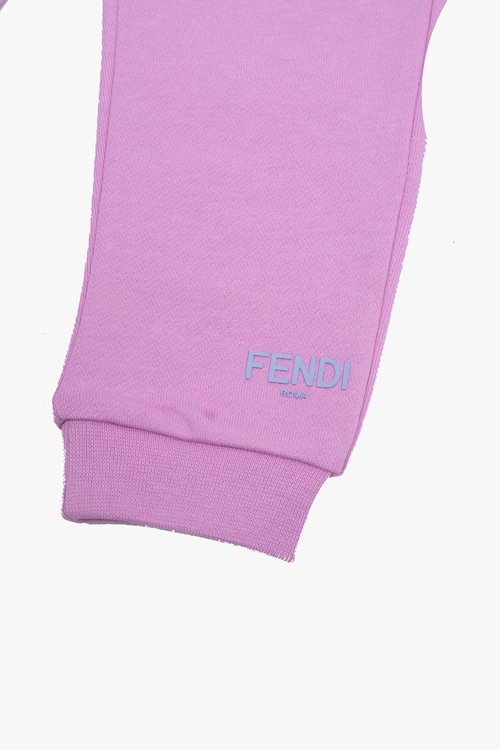 Fendi Kids Fendi Cap With Mesh Inserts And All-over Ff Motif