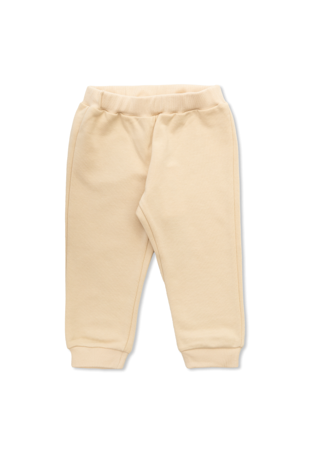 Fendi Kids Spodnie dresowe z logo