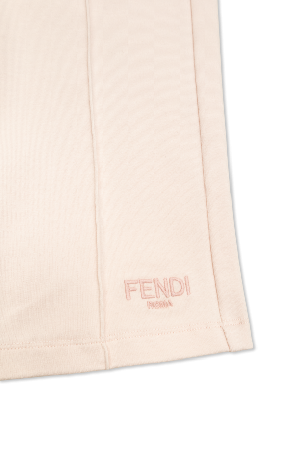 Fendi Kids Pantalones deportivos con logo