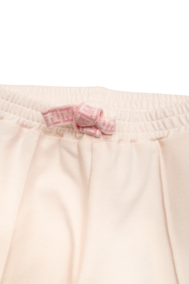 Fendi Kids Pantalones deportivos con logo