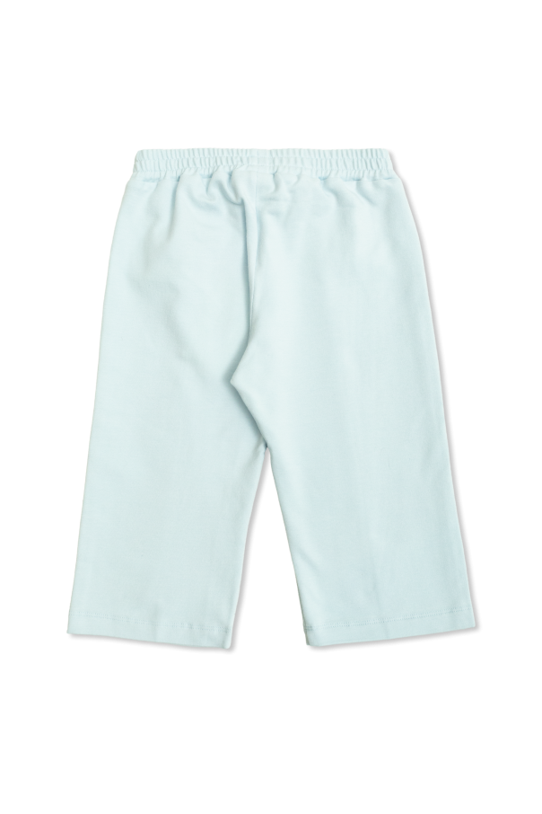 Fendi Kids Spodnie dresowe z logo