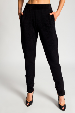 Givenchy Logo-embroidered barocco trousers