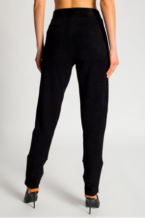 Givenchy Logo-embroidered barocco trousers