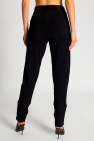 Givenchy Logo-embroidered diamond trousers