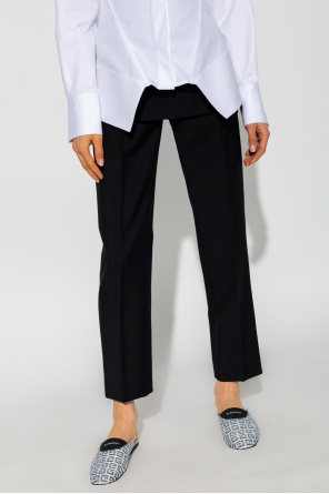 Givenchy trousers ons with cut-outs