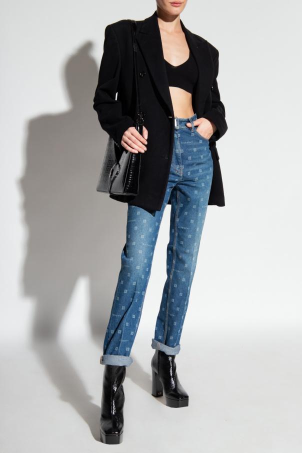 Givenchy Jeansy z wysokim stanem
