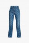 Givenchy BLUE High-waisted jeans