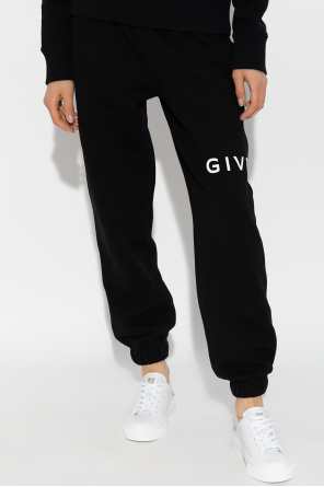 Givenchy Givenchy Kids Shorts mit Logo-Streifen Grau