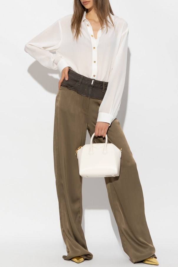 Givenchy Raw-trimmed trousers
