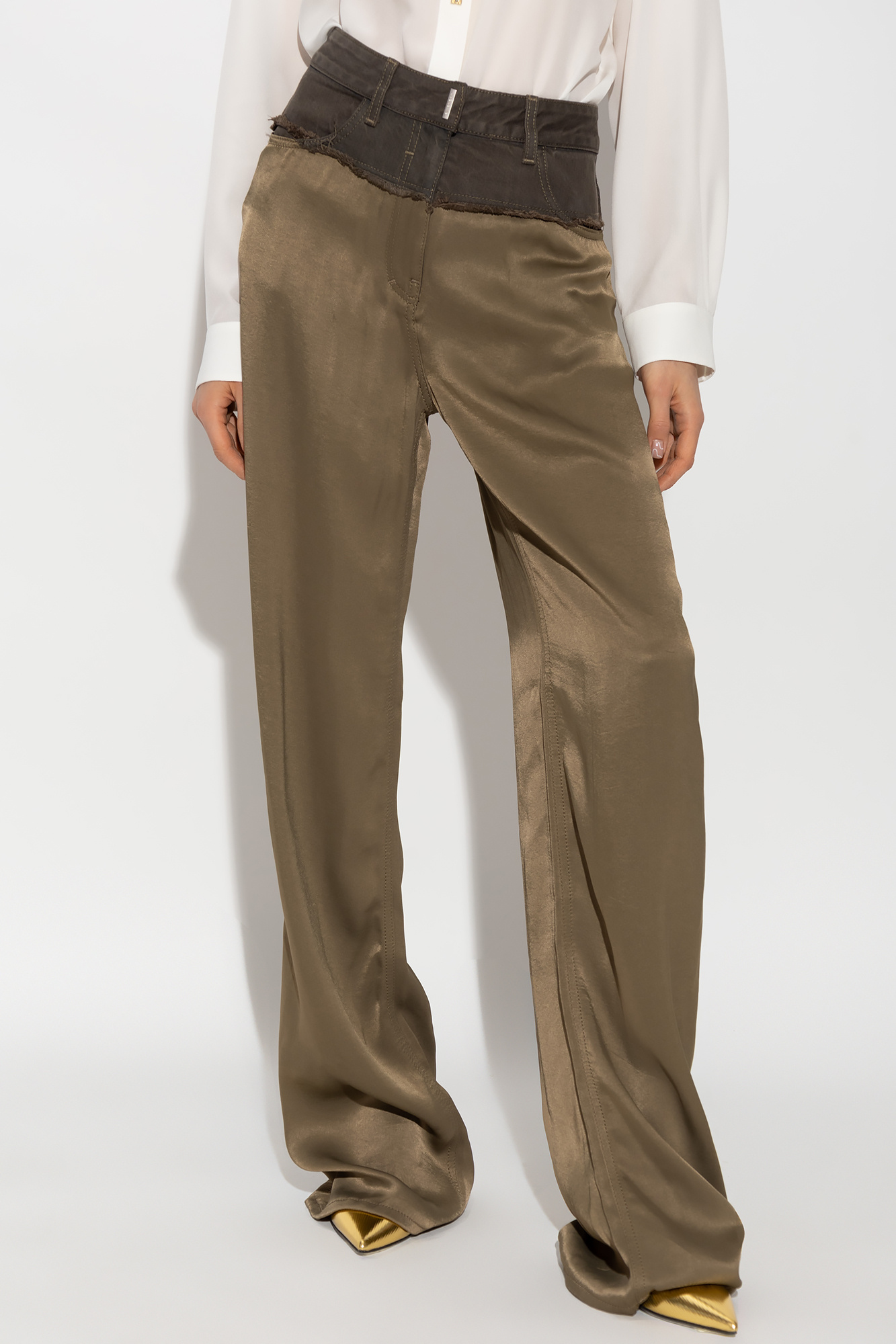 Givenchy Raw-trimmed trousers