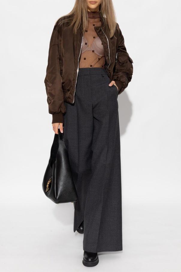 Givenchy Wool pleat-front Trevor trousers