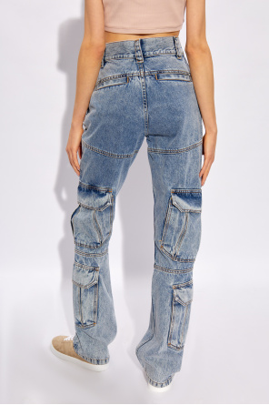 Givenchy high-cotton Jeans with multiple pockets