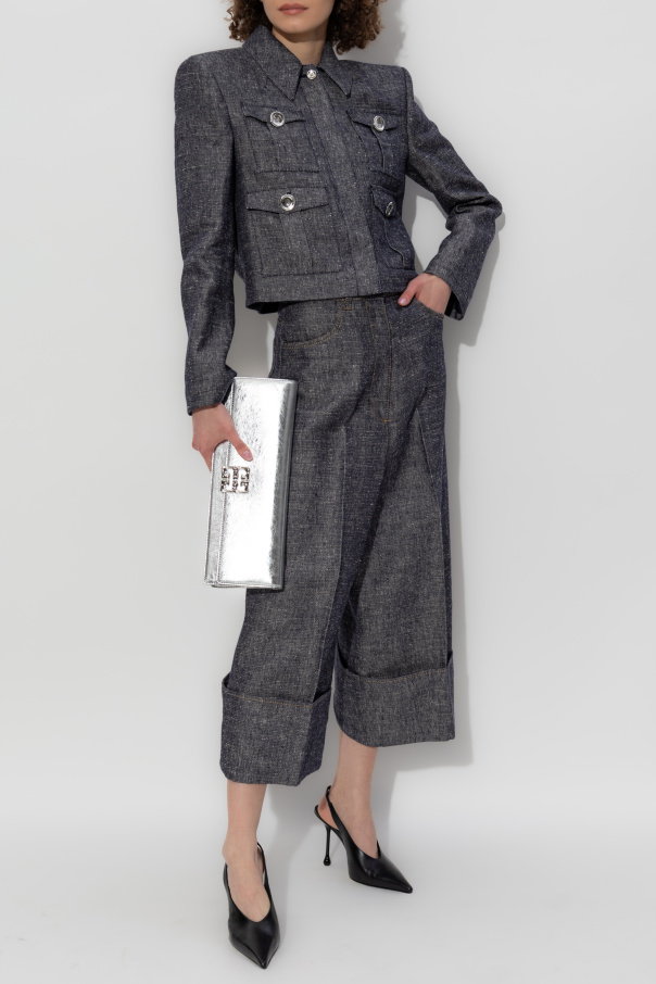 Givenchy Jeansy z monogramem