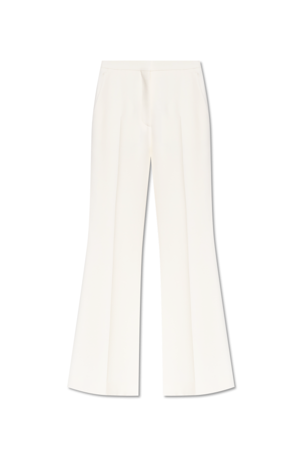 Trousers with flared legs and creases od Givenchy