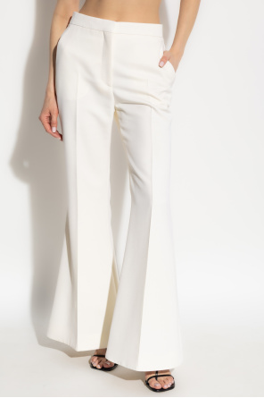Givenchy Trousers with flared legs and creases