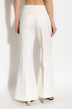 Givenchy Trousers with flared legs and creases