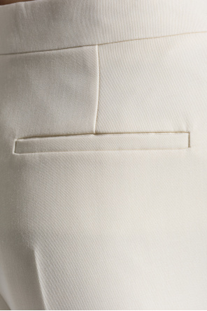 Givenchy Trousers with flared legs and creases