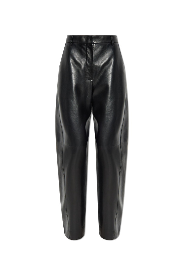 Leather wide-leg trousers, zdjęcie 1 Leather wide-leg trousers od Givenchy