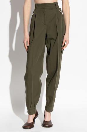 Givenchy Calças com pregas