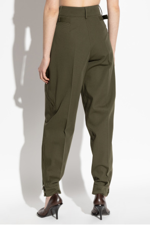 Givenchy Calças com pregas