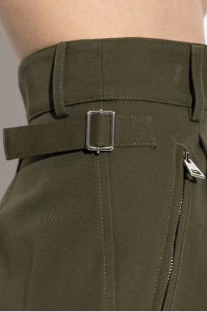 Givenchy Calças com pregas