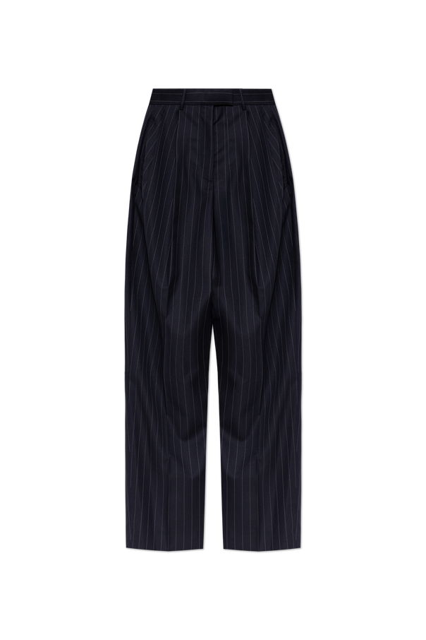 Wool trousers with pleats od Givenchy