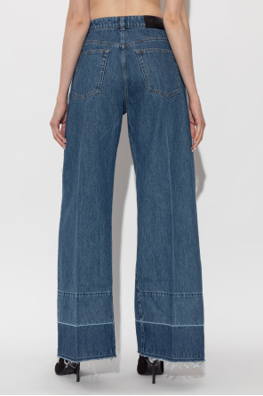 Givenchy Jeansy z szerokimi nogawkami