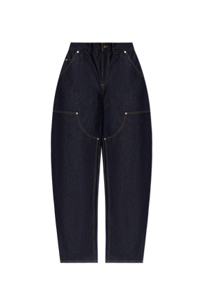 Jeans mit hohem Bund