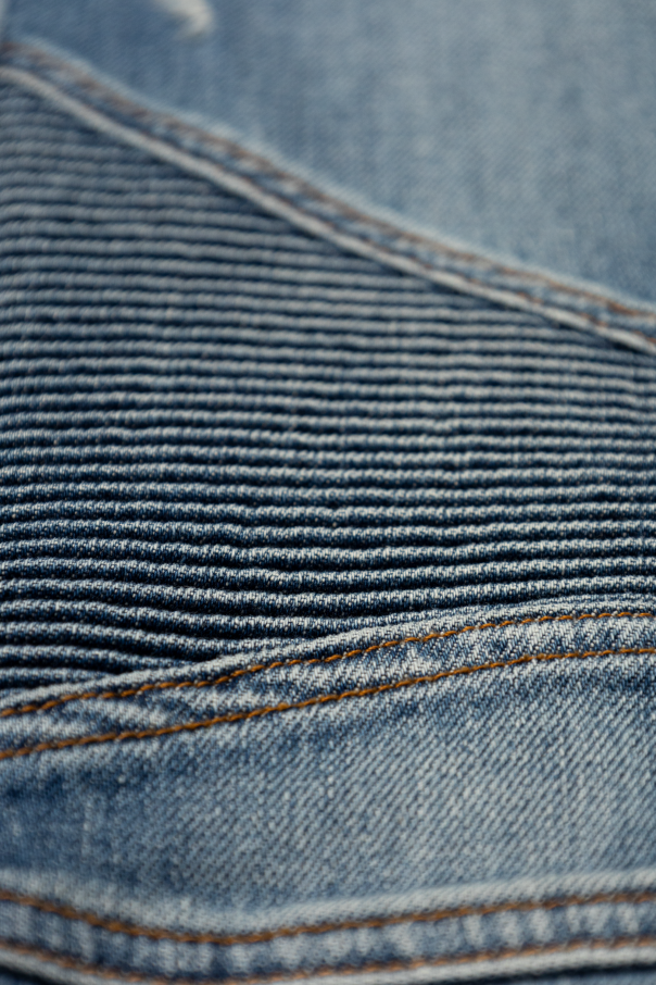 Balmain Kids Jeans con efecto vintage