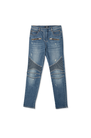 Jeansy z efektem `vintage`