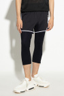 Balmain BLACK Training leggings with logo